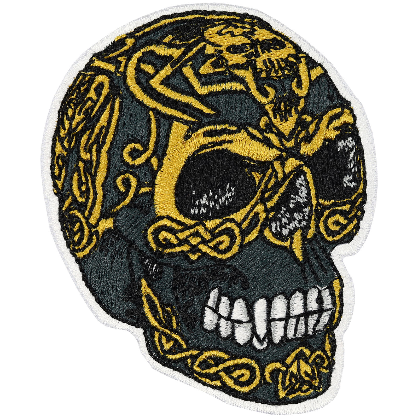 Golden skull - Patch