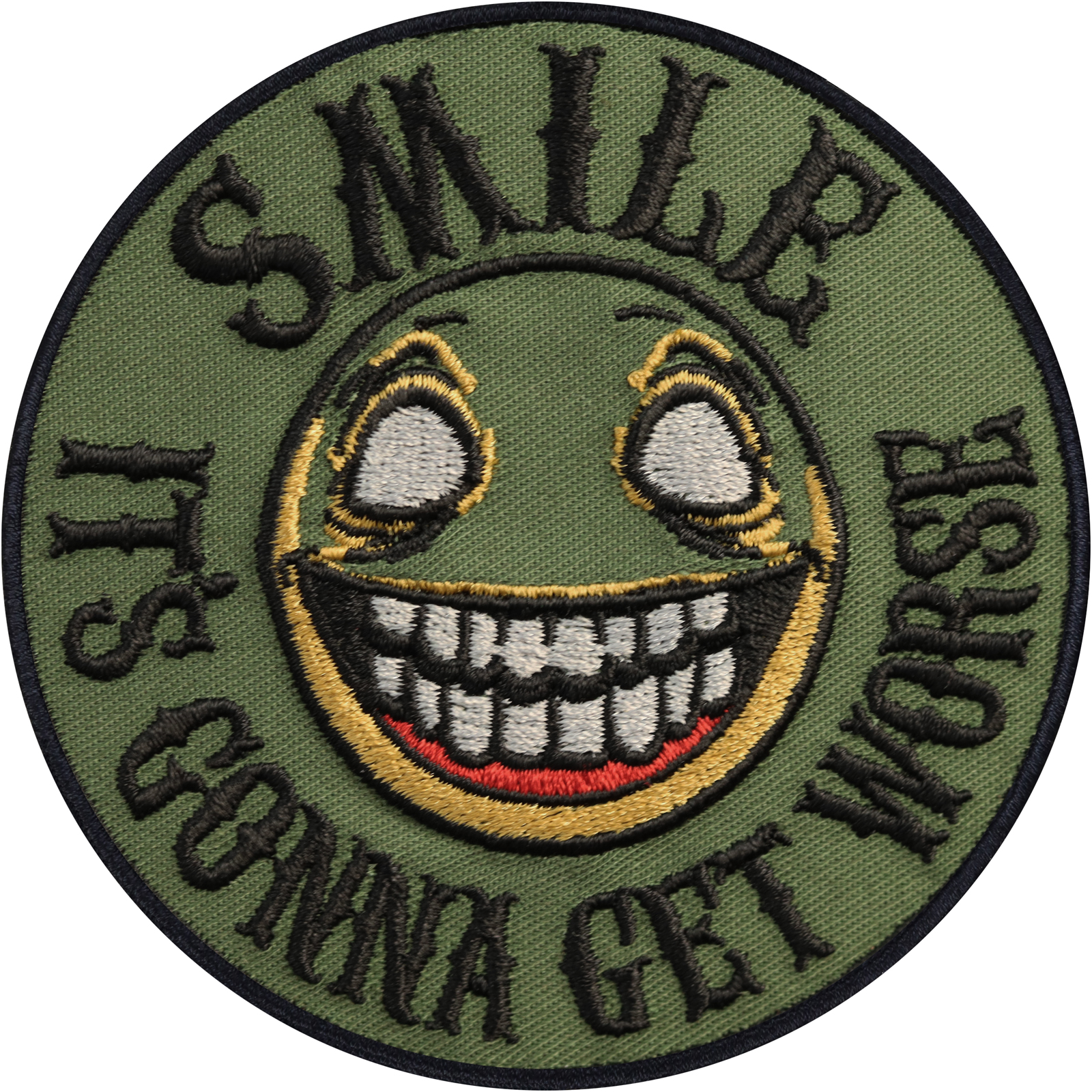 Smile, it's gonna get worse - Patch