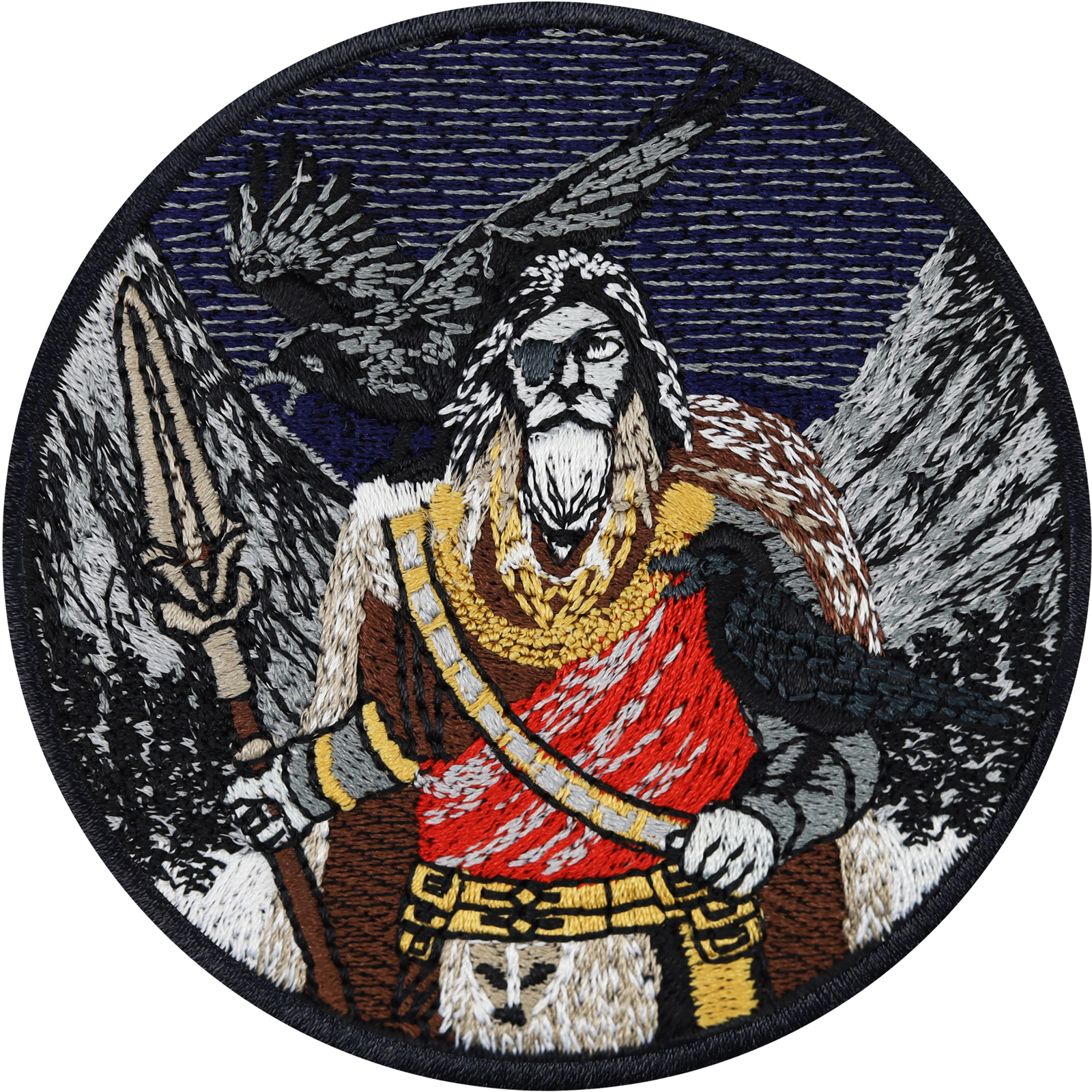 Odin mit Hugin & Munin - Patch