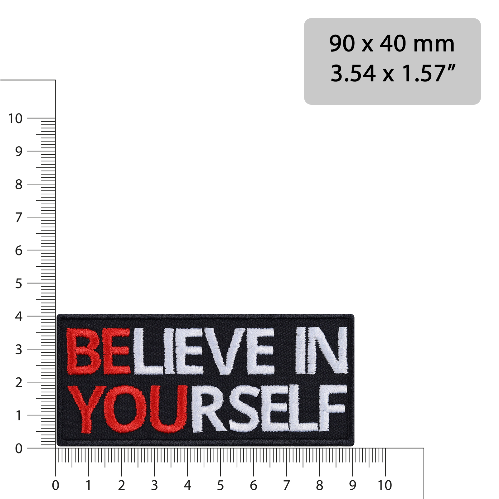 Believe in yourself - Patch