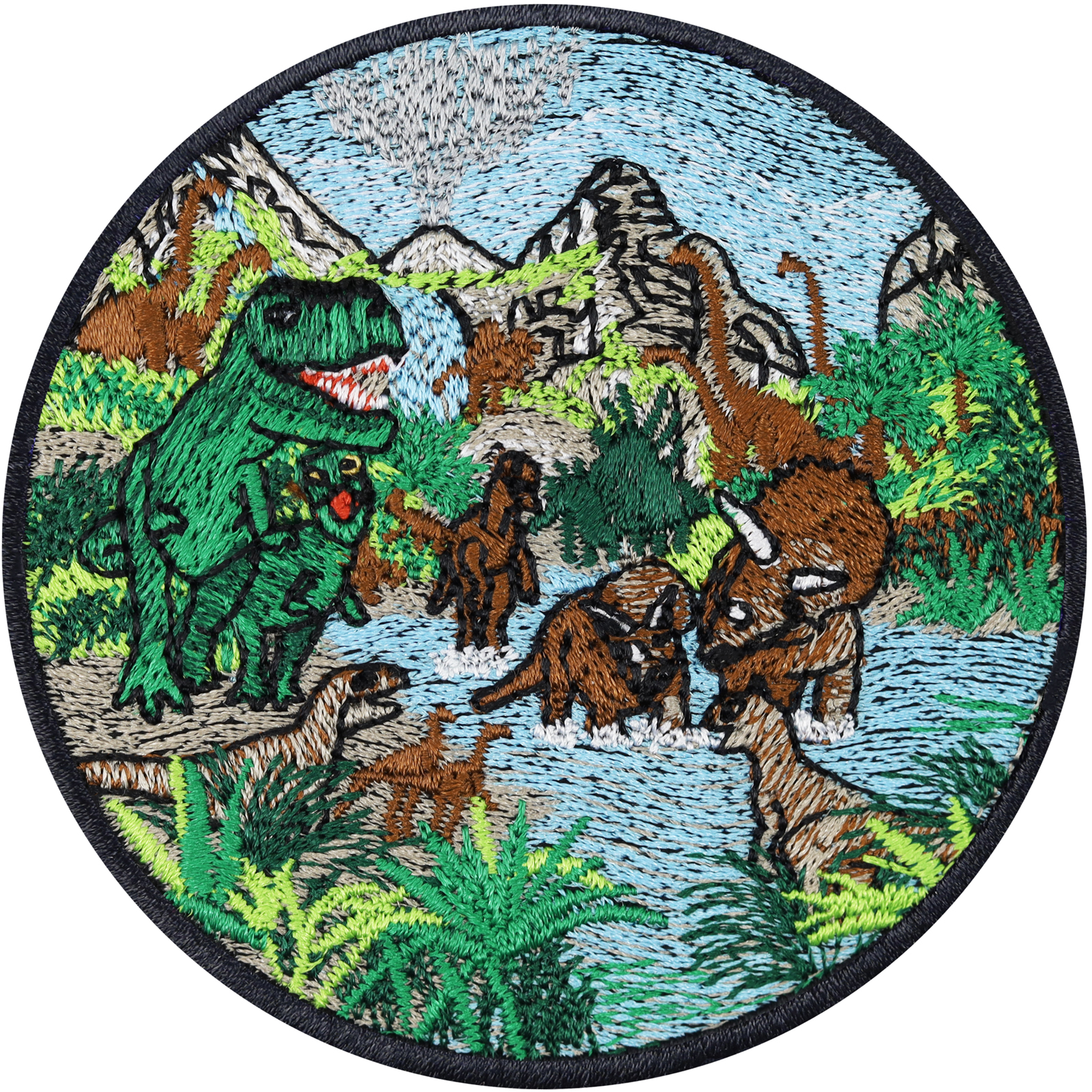 Jurassic Dinosaurier Wasserloch - Patch