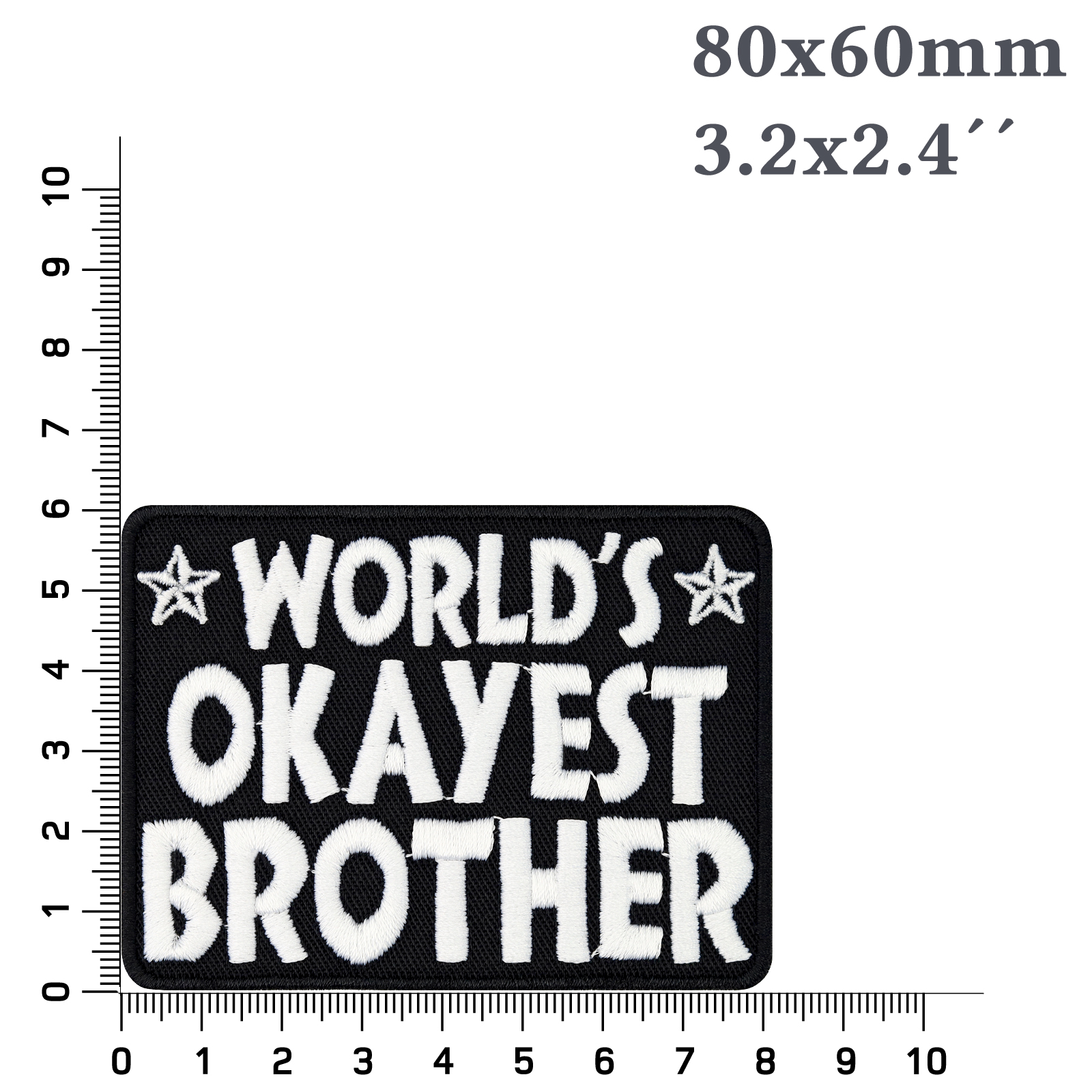 World´s okayest brother - Patch