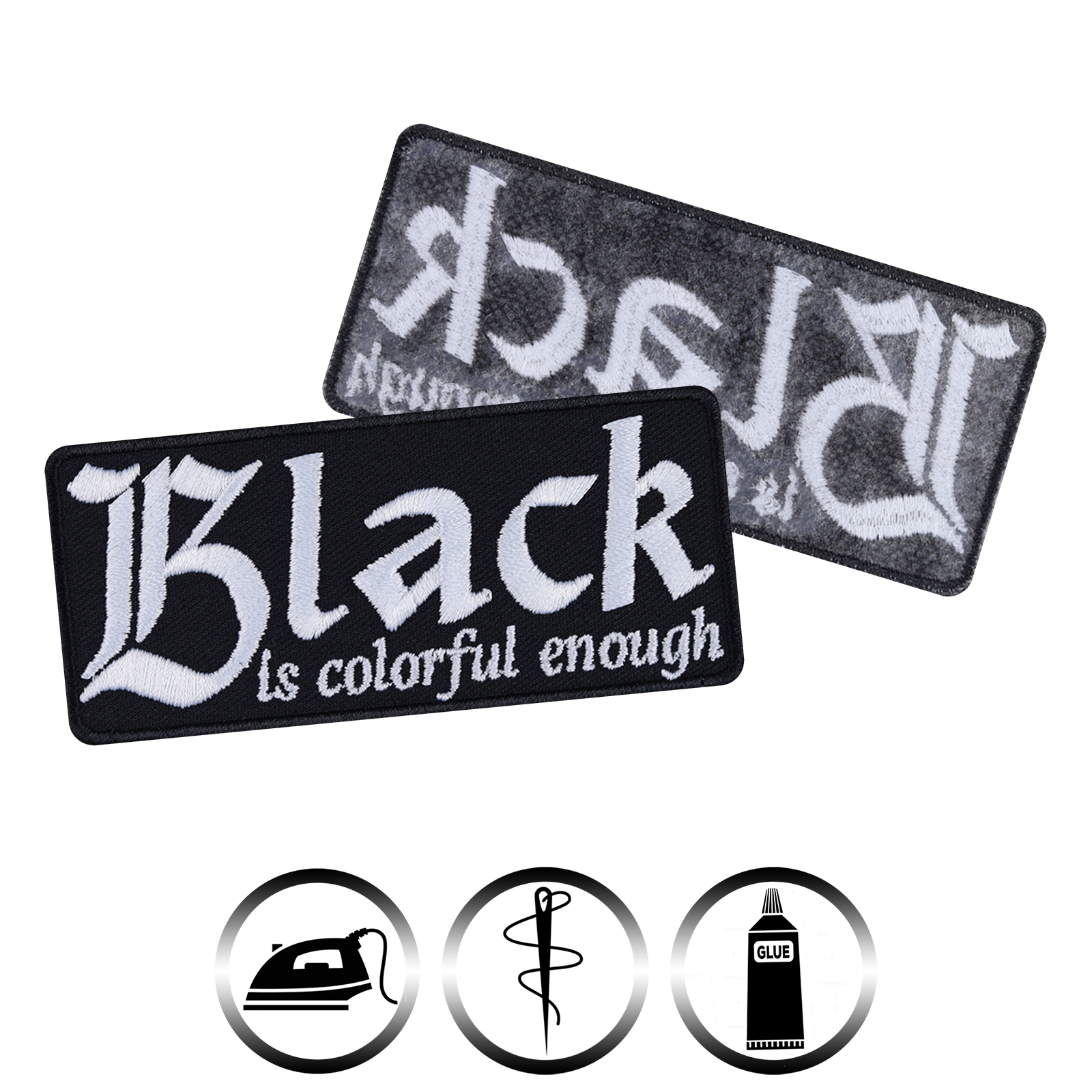Black is colorful enough - Patch