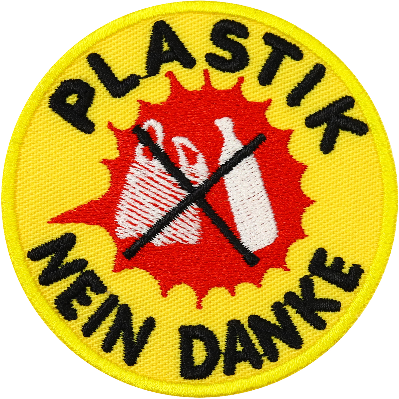 Plastik - Nein Danke - Patch