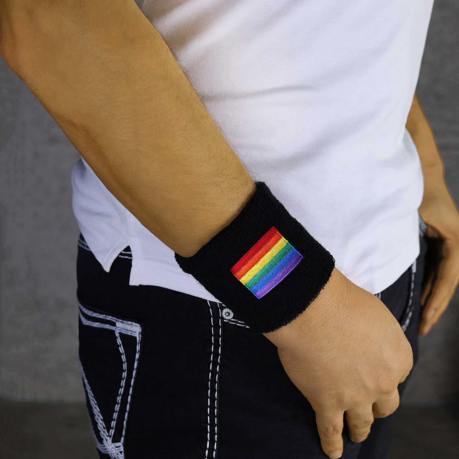 LGBTQ Flag - Schweißband