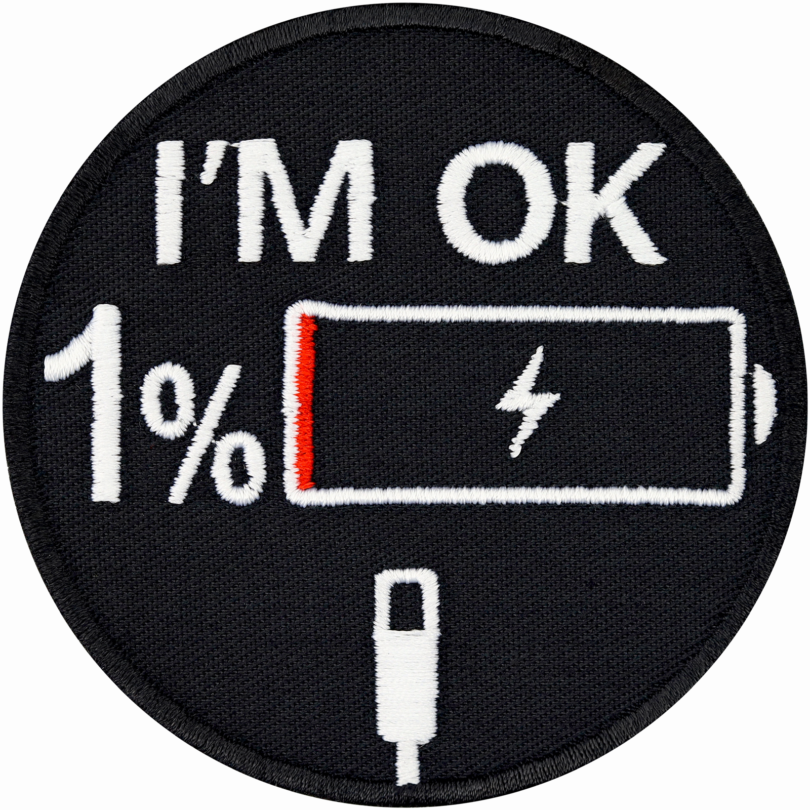 I'm OK 1% Left - Patch