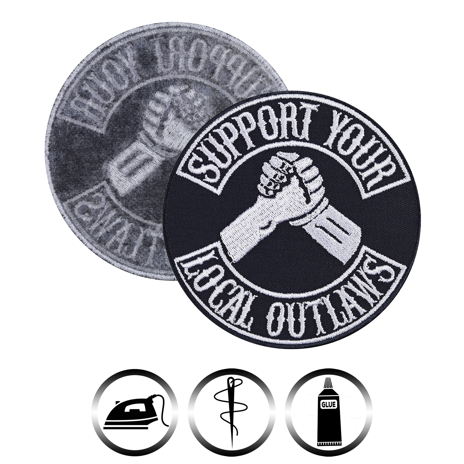 Support your local outlaws - Patch