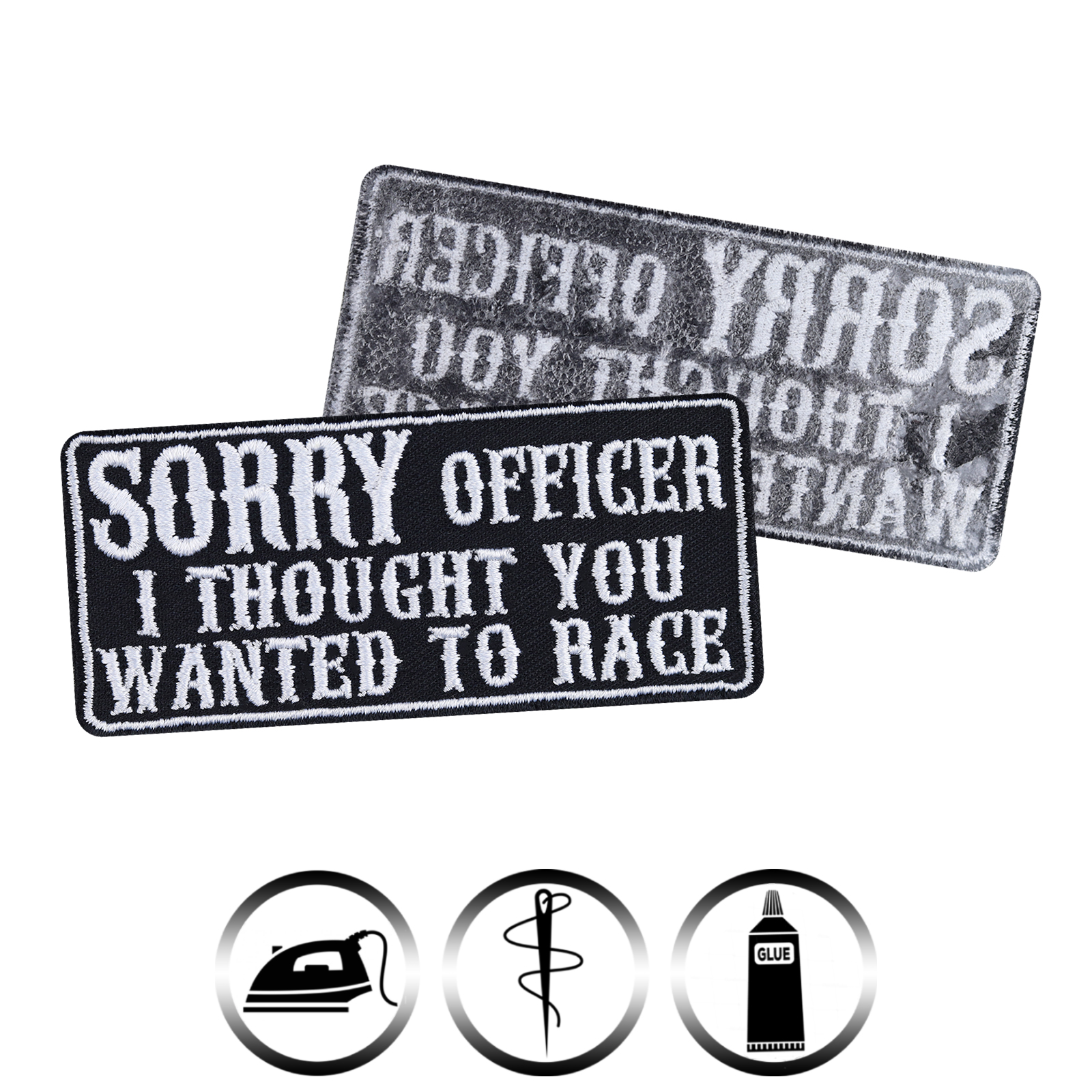 Sorry officer, I thought you wanted to race - Patch