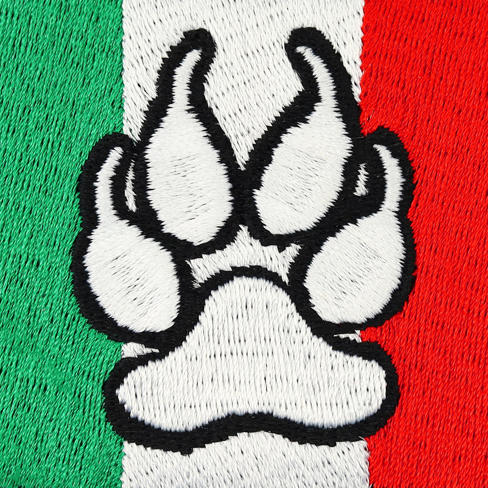 Italian K9 Flag mit Pfote - Patch