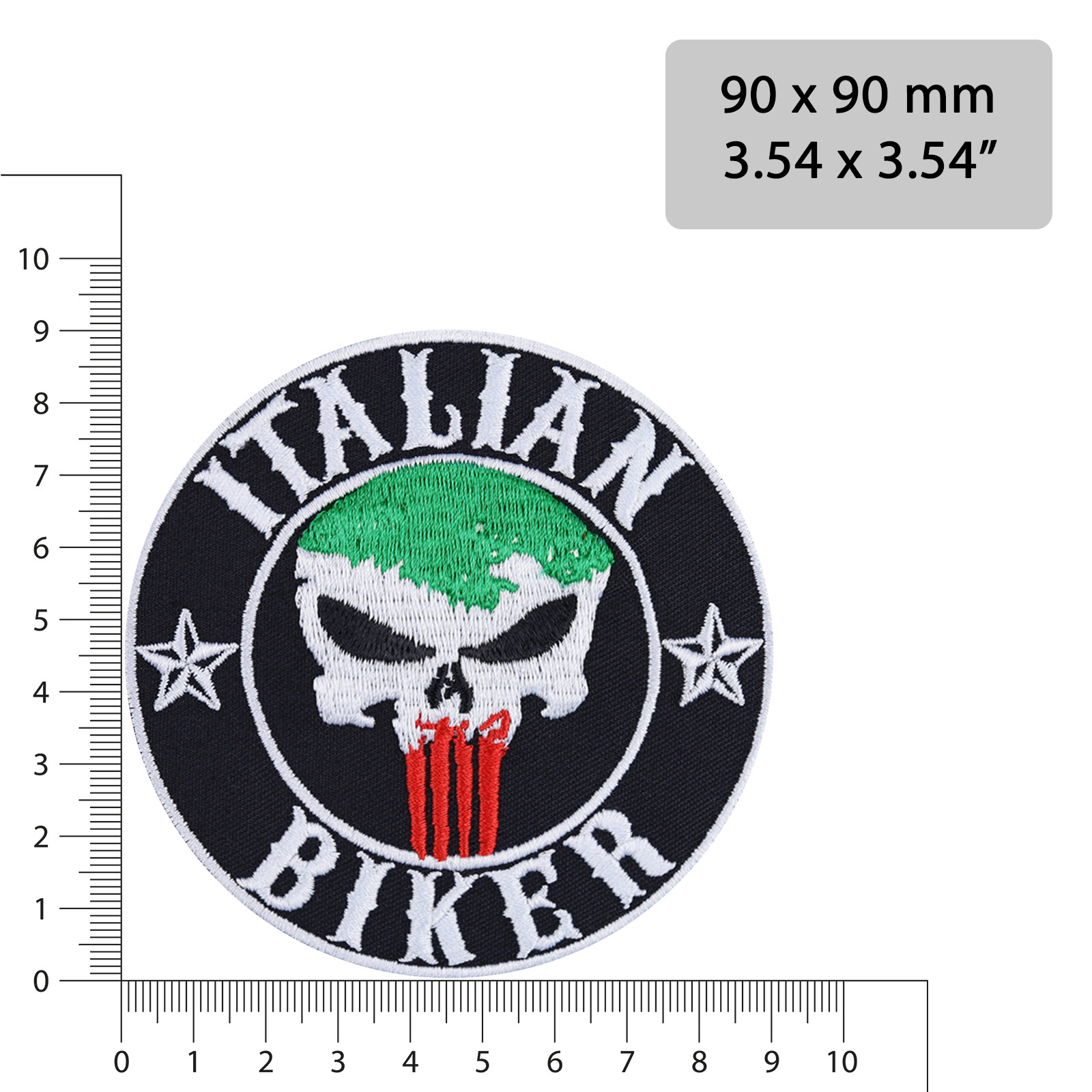 Italian Biker - Patch