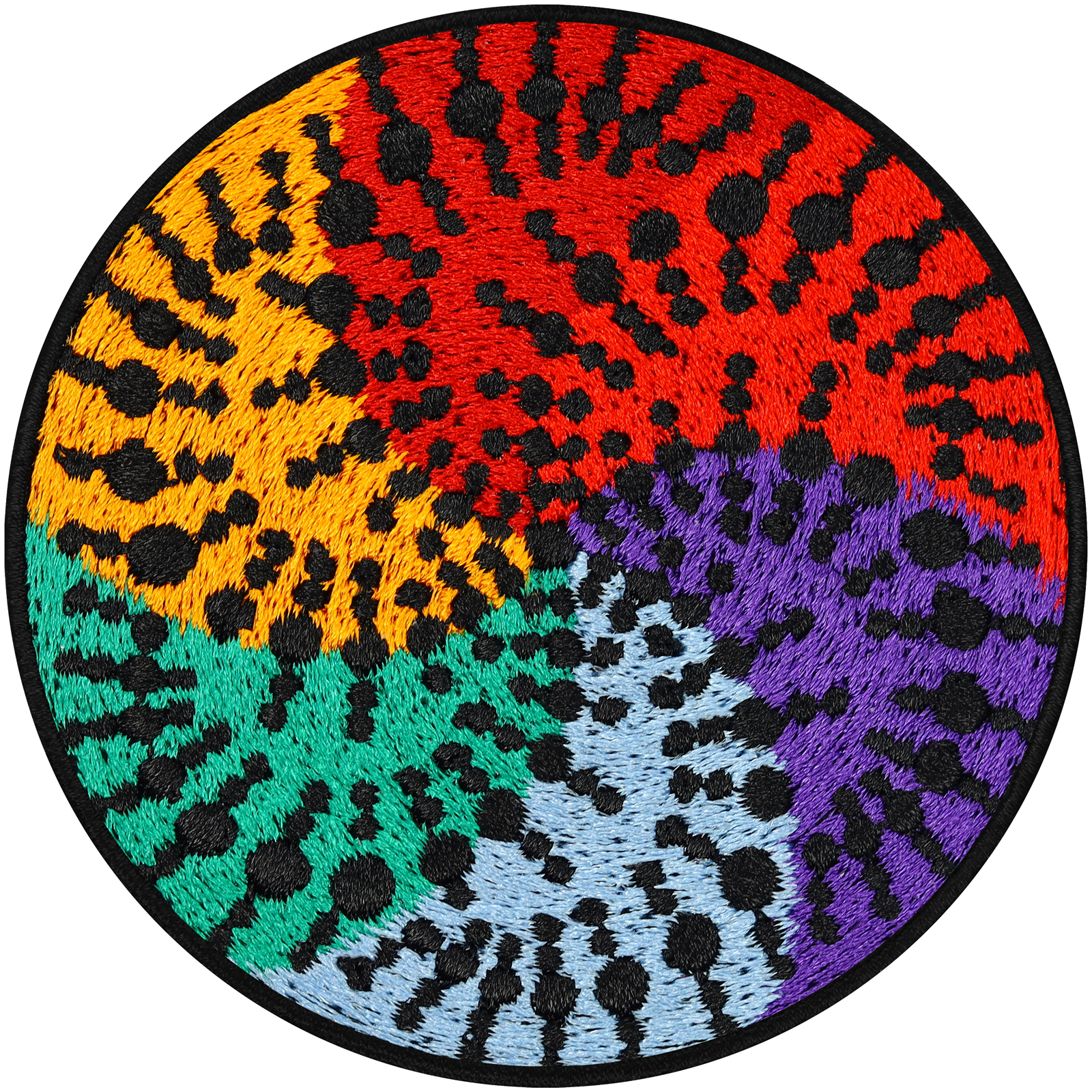 Rainbow Mandala - Patch