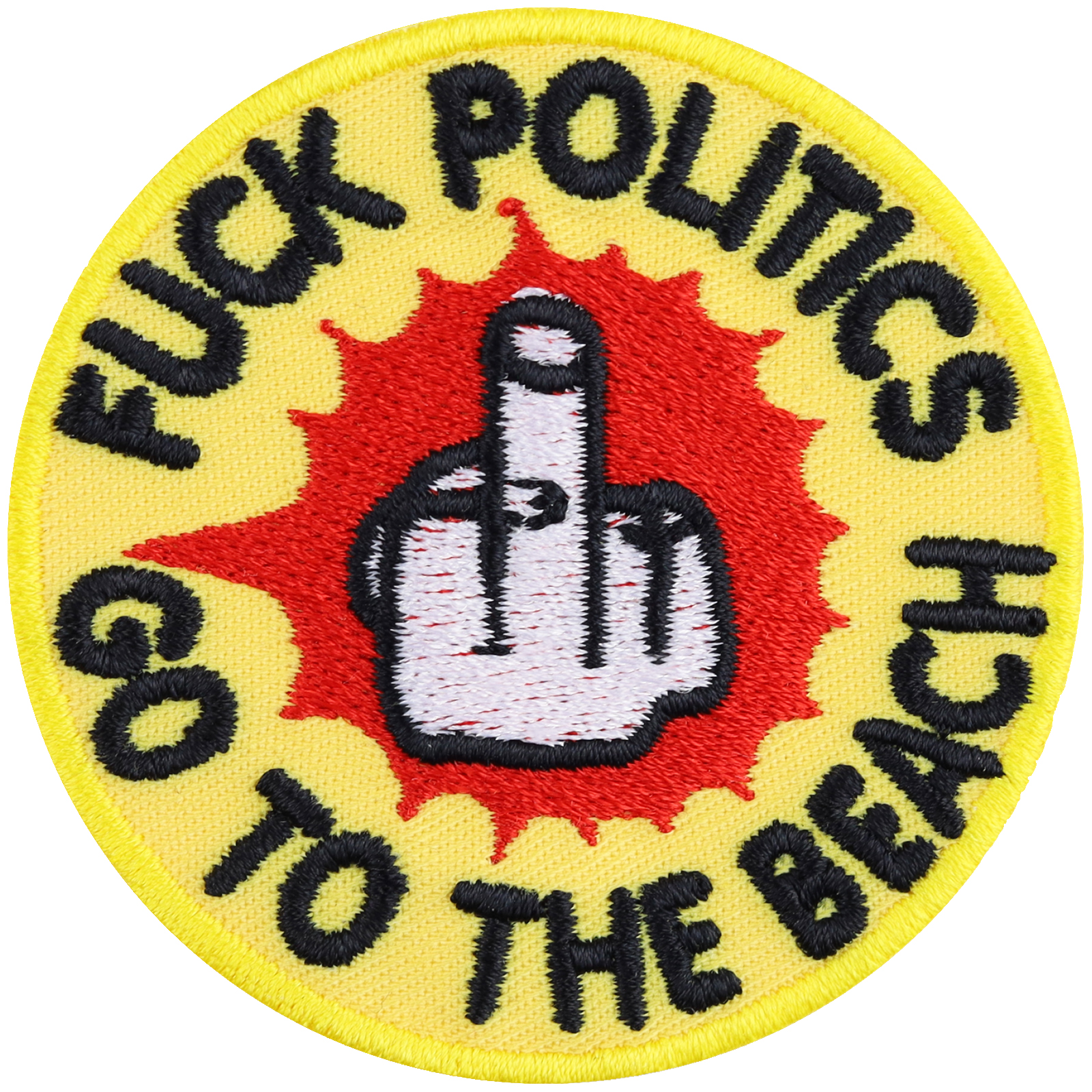 Fuck politics - go to the beach - Patch