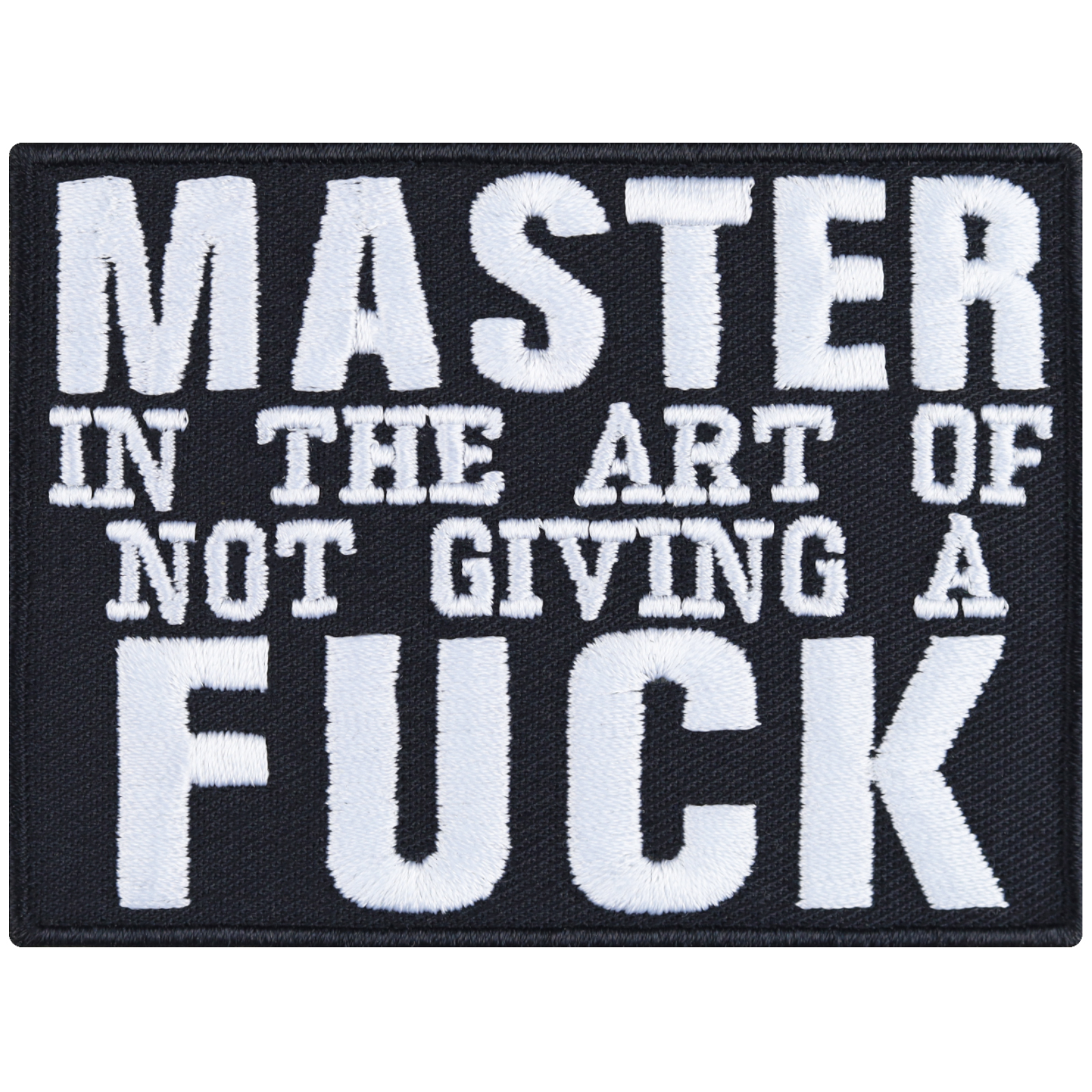 Master of not giving a fuck - Patch