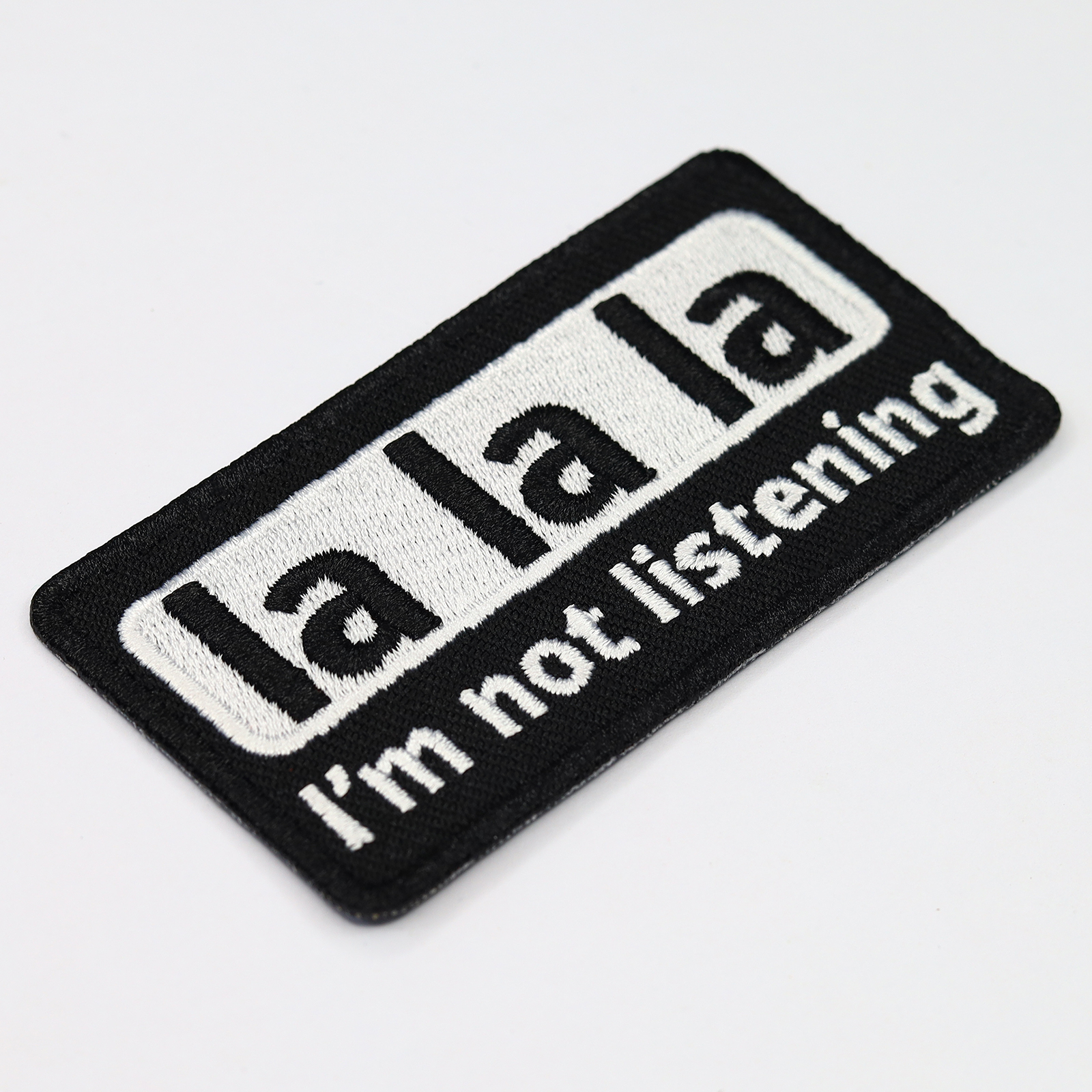 la la la - I'm not listening - Patch