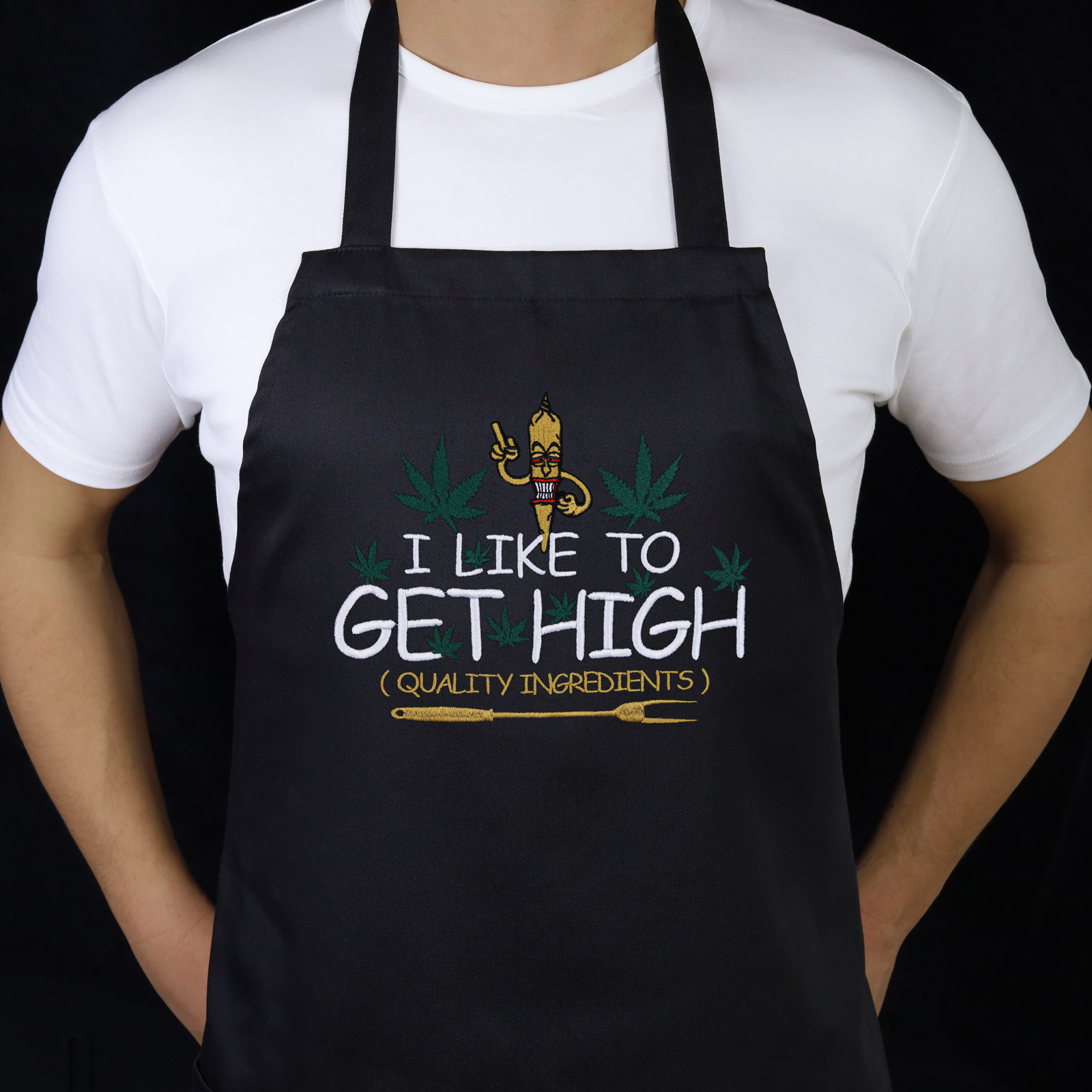 I like to get high (quality ingrediens) - Grillschürze