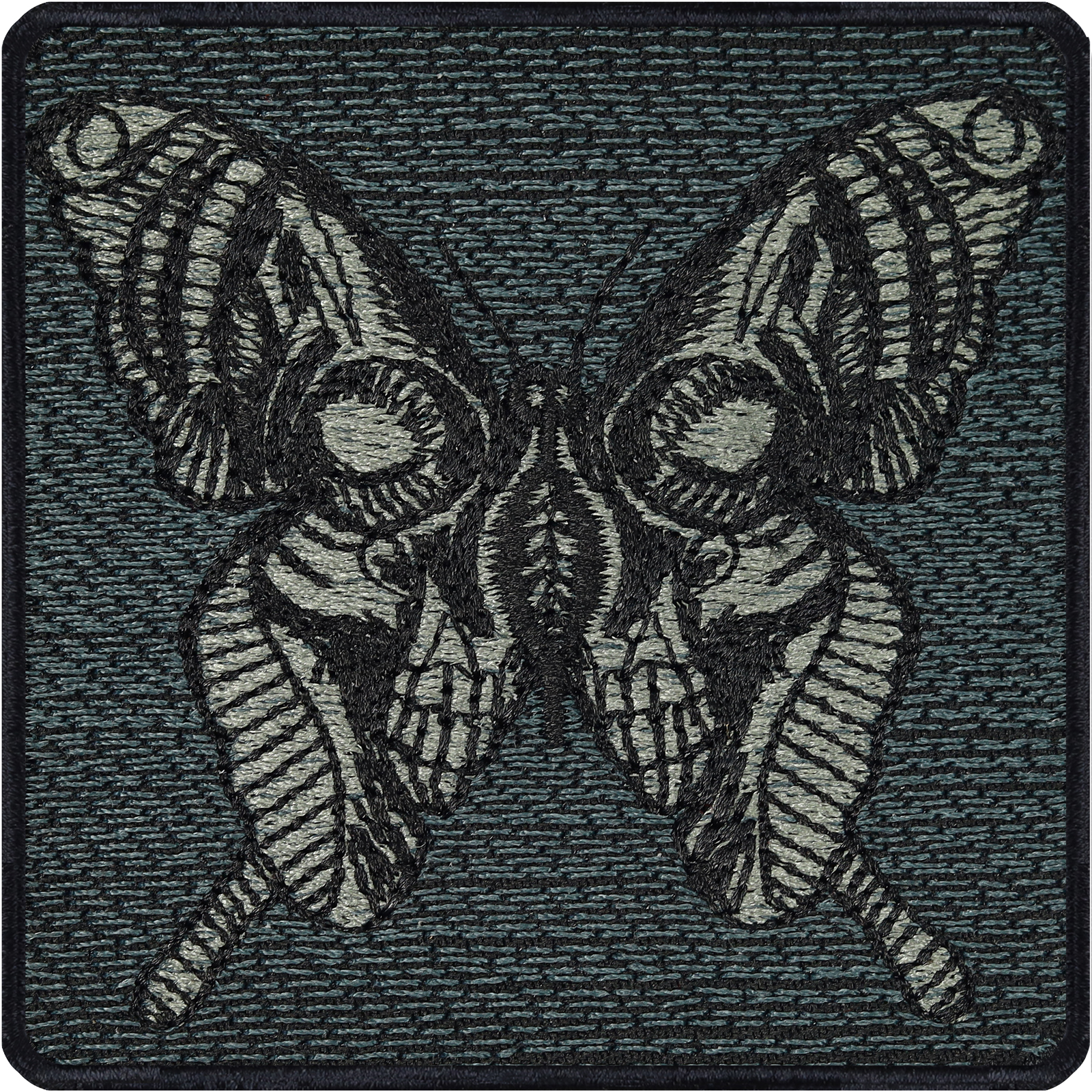 Butterfly-Skull - Patch