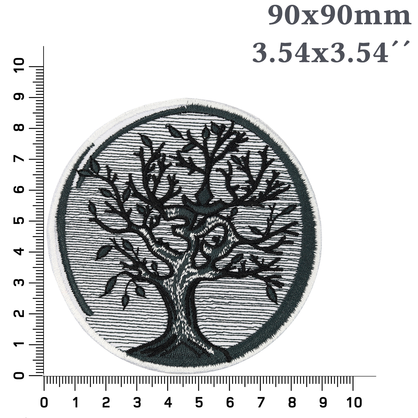 Om Symbol - Tree of life - Patch