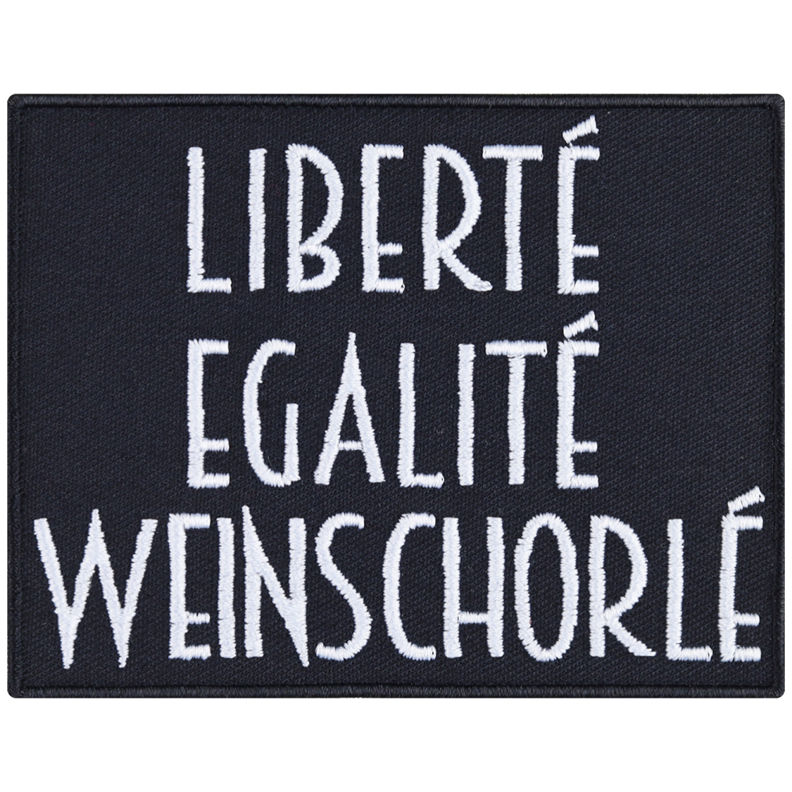Liberte, Egalite, Weinschorle - Patch