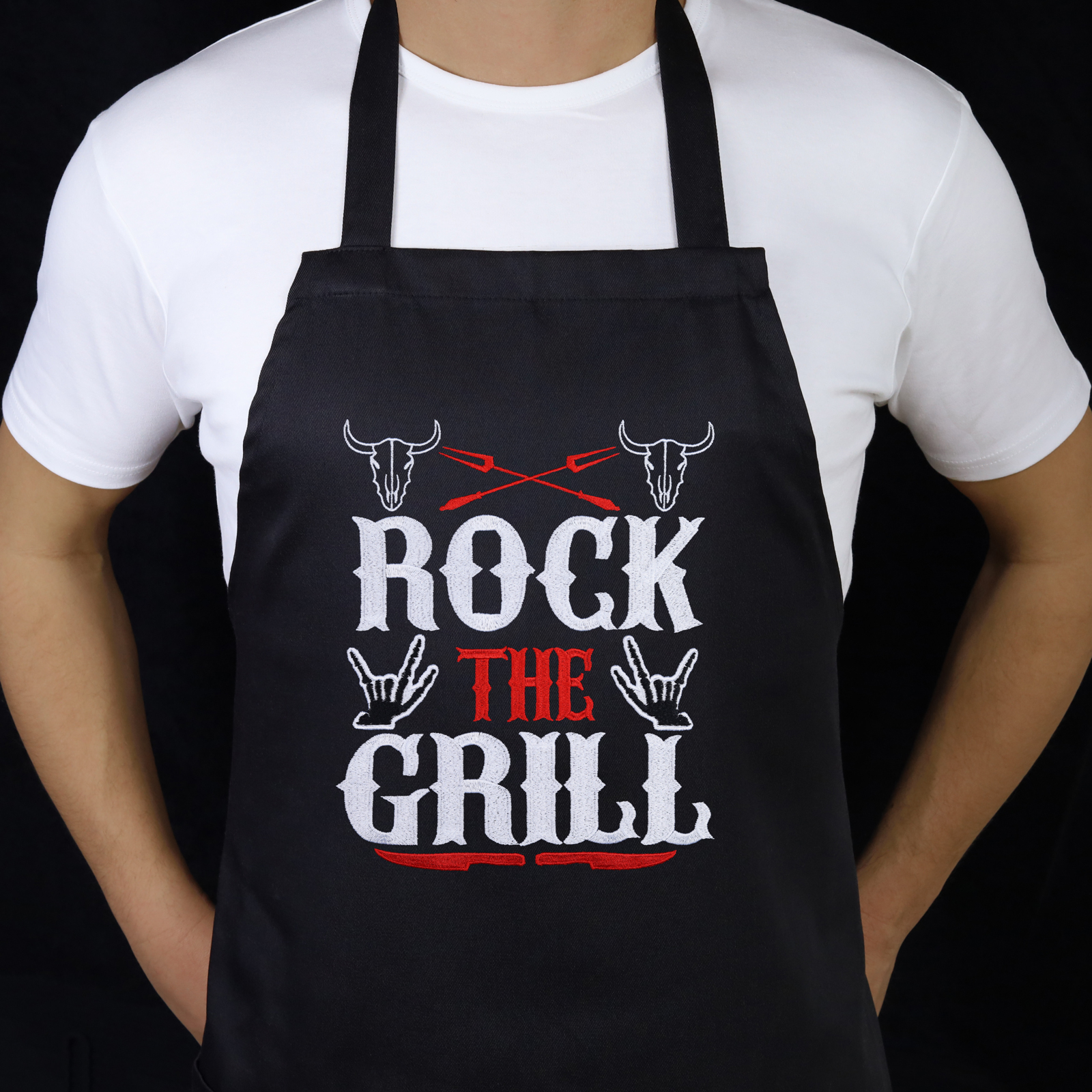 Rock the Grill - Grillschürze