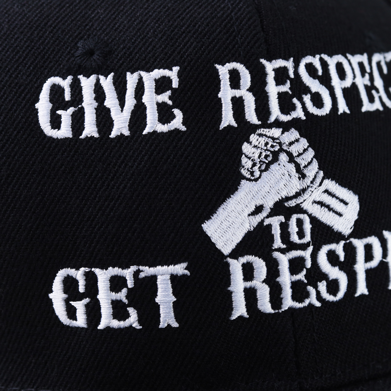Give respect to get respect - Kappe