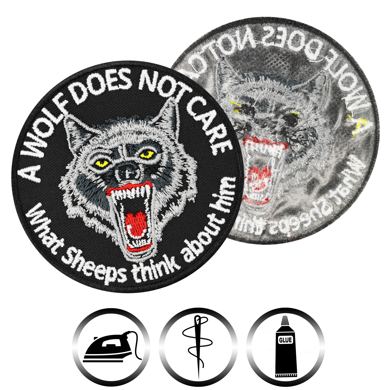 A wolf does not care what sheeps think about him - Patch