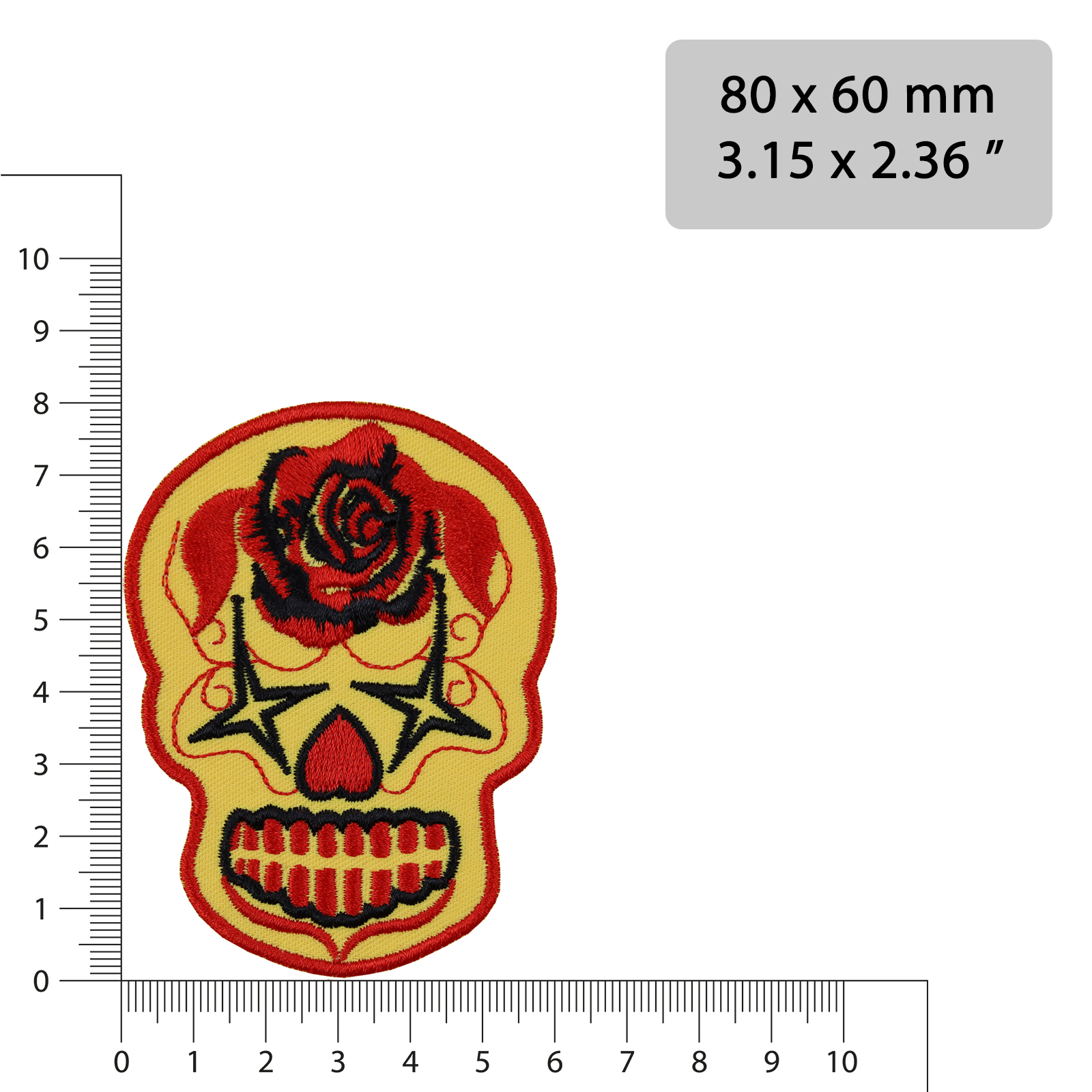 Mexican Skull 1 - Patch