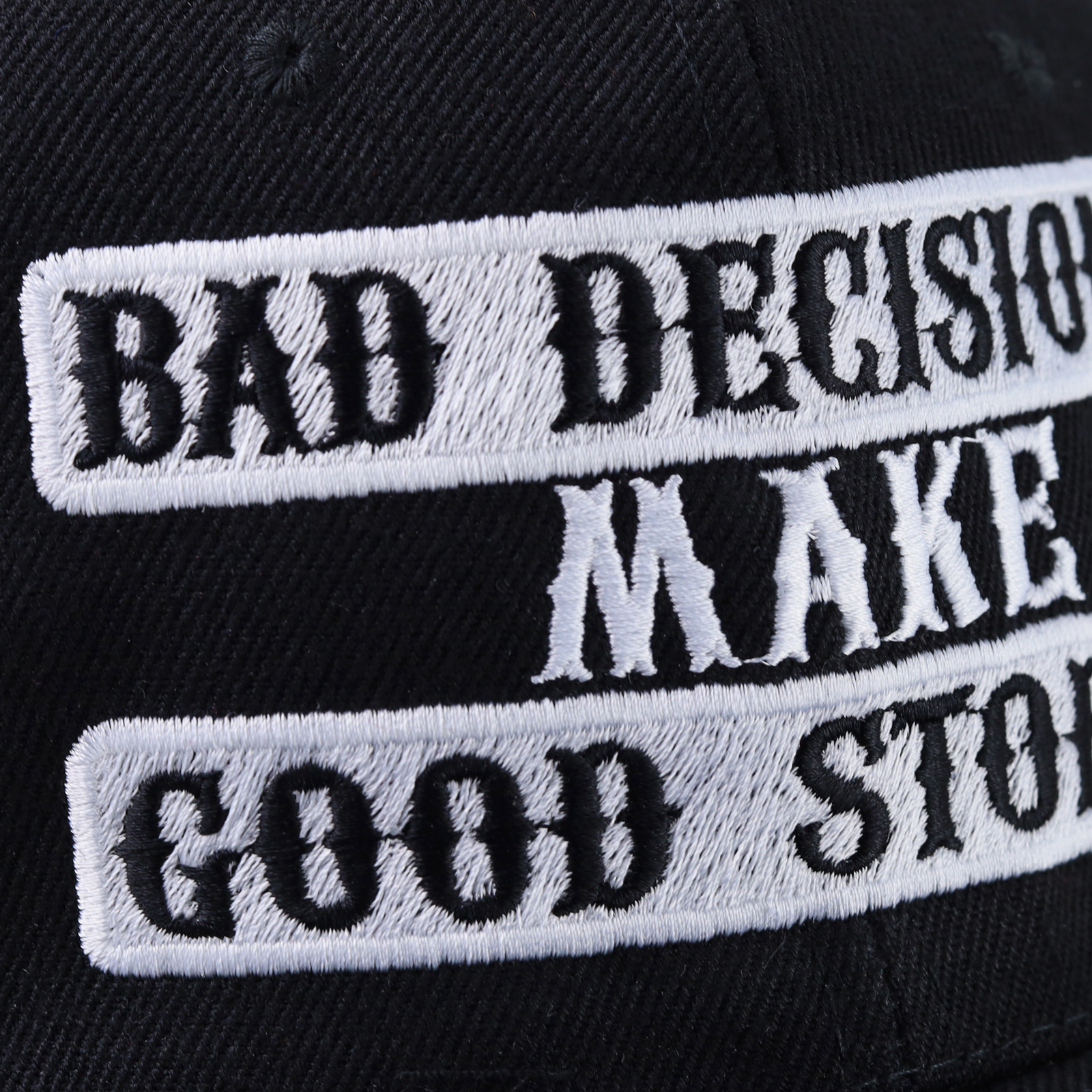 Bad decisions make good stories - Kappe