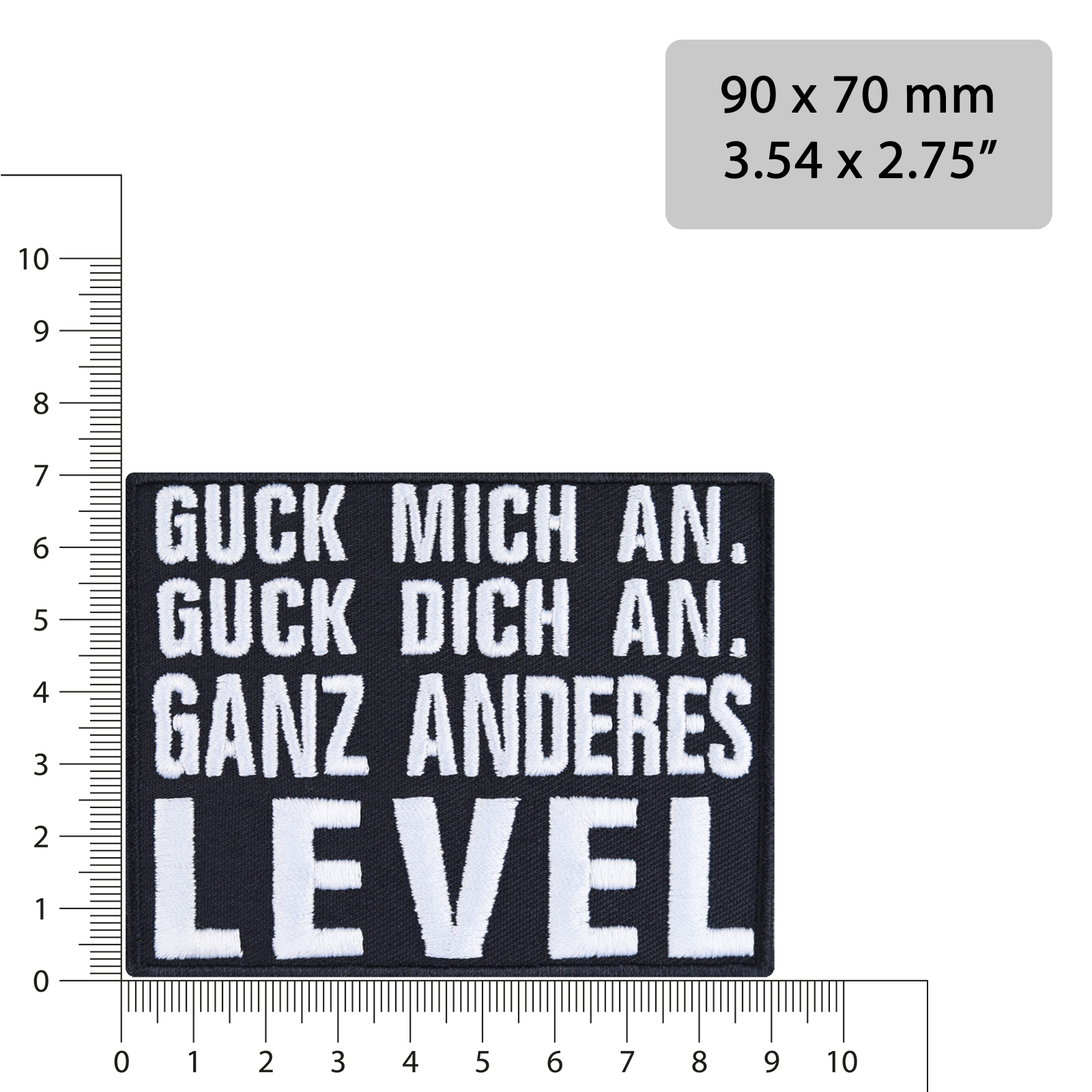 Guck mich an, guck dich an, ganz anderes Level - Patch